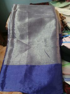 Blue &amp; Grey Dress Material