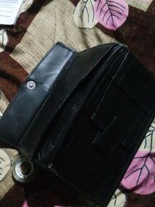 Black Leather Wallet