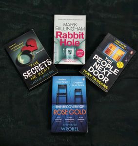 4 BOOK COMBO MYSTERY THRILLER