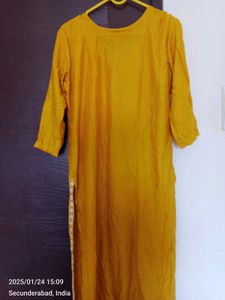 Yellow Kurti