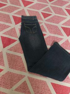 Wide Leg Denim Jeans