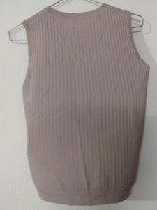 Sleeveless Knit Top