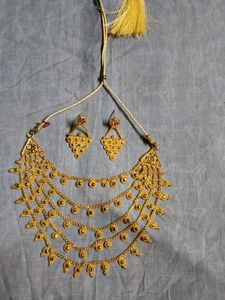 Gold Plated Jewellery Set