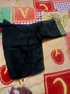Home Stiched Black Blouse