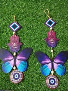 (Pack Of 2 )  Butterfly Wall Hanging Fix Rate