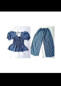 Korean Top And Pant