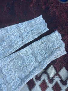 Ivory Floral Lace Top