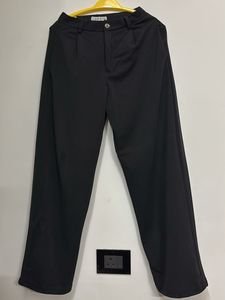 Black Straight Leg Trousers
