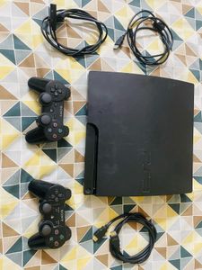 PS3 Console with Controllers