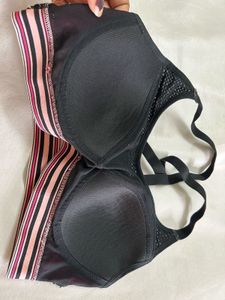 Pink Sports Bra