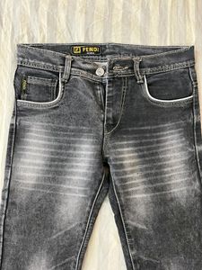 Grey Denim Jeans