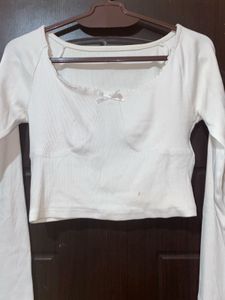 Lace Trim Top