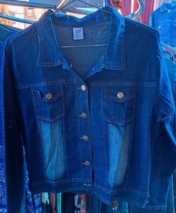 Blue Denim Jacket [ size L ]