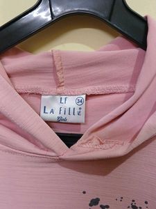 Pink Graphic Hoodie