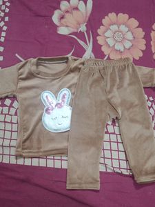 Winter Wear 6 To 12 Month Baby Girl Suit