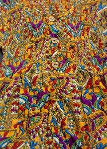 Boho Print Mini Dress