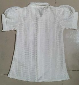 Cute White Flower Girl Dress