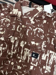 Pattern Shirt L Size