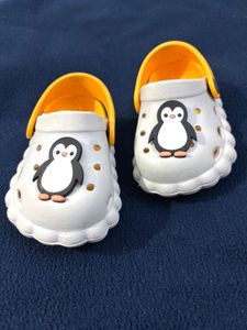 Cute Penguin Croc-Style Shoes