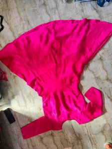 Hot Pink Ethnic Dress