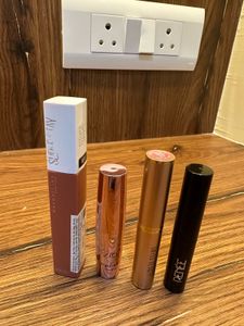 Branded lipsticks.