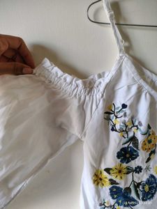 ✨ WHITE EMBROIDERED TOP ✨