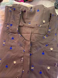 Floral print nighty New