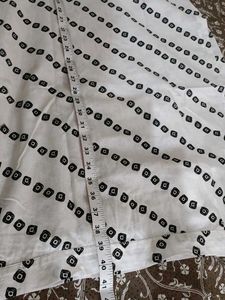 White Printed Kurta Set