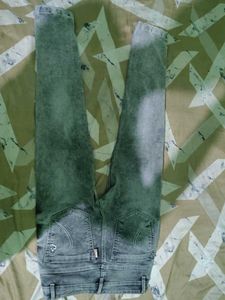 Gray Denim Jeans