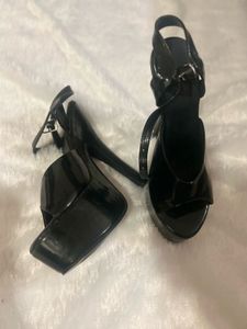 Black Platform Heels