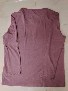 Burgundy Long Sleeve Shirt