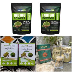 Combo of Indigo & Henna Hair Dye