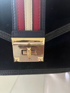 ALDO Black &amp; Gold Chain Crossbody Bag