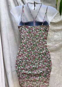 I. SEXY FLORAL BODYCON