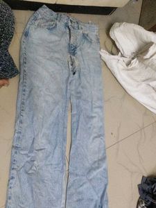 Light Wash Denim Jeans