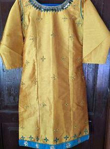 Mustard Color Kurta