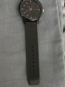 Stylish Black Wristwatch