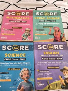 Class 10th Score 💯 Book Of 4 Subjects