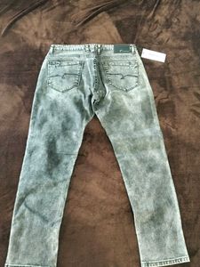 Trendy Grey Wash Denim Jeans