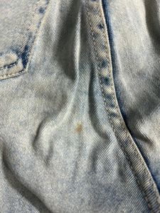 Wide Legged Ribbed Jean