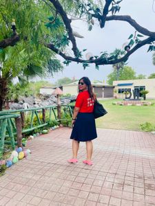 Navy blue Skirt
