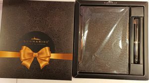 Submarine Diary and Pen Combo Set