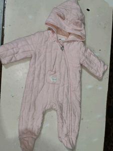 Cute Pink Baby Romper