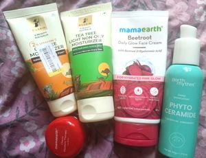 Pilgrim, MamaearthAndEarth RhythmFace Moisturizer