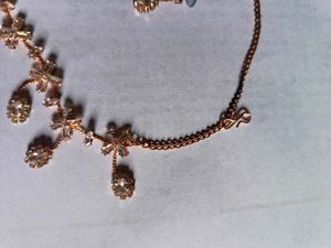 Anti-turnish Necklace Set