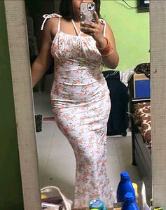 Pinteresty Floral Bodycon Dress🌸