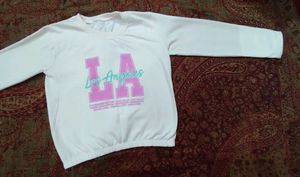 White Sweat Shirt For Women