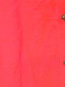 Red Sweetheart Knit Cardigan