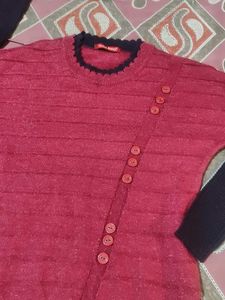 Cute Pink Knit Cardigan