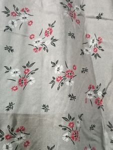 Gray Colour Printed Straight Kurti, It&#39;s Not Used